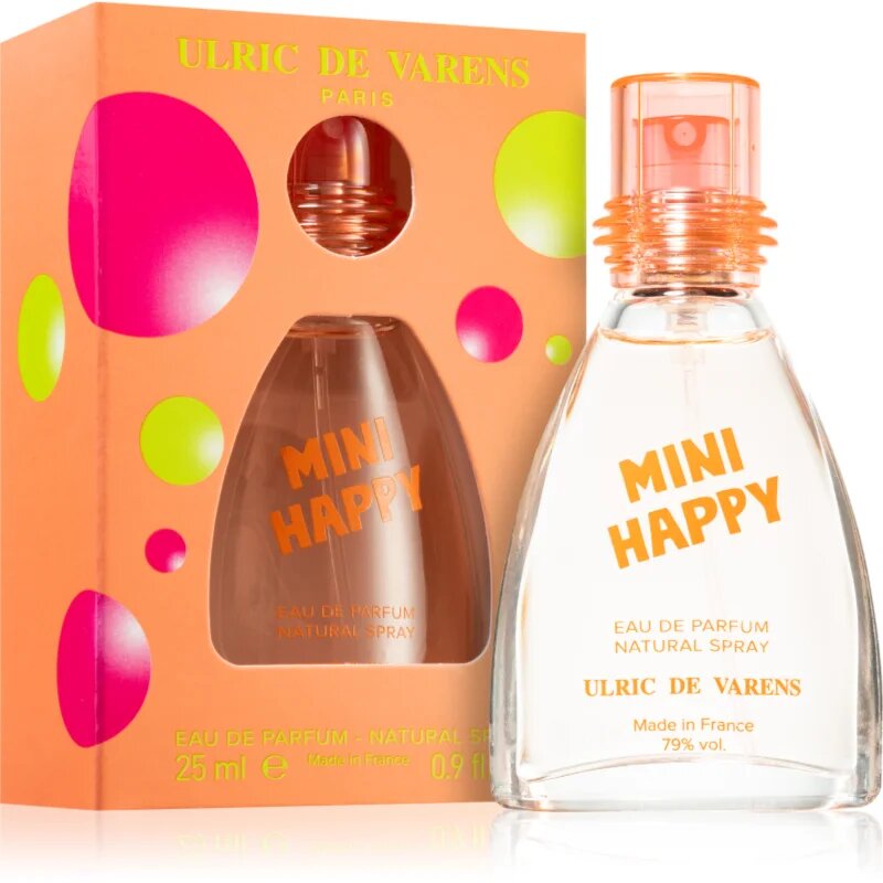 Ulric de Varens Mini Happy Eau de Parfum hölgyeknek 25 ml