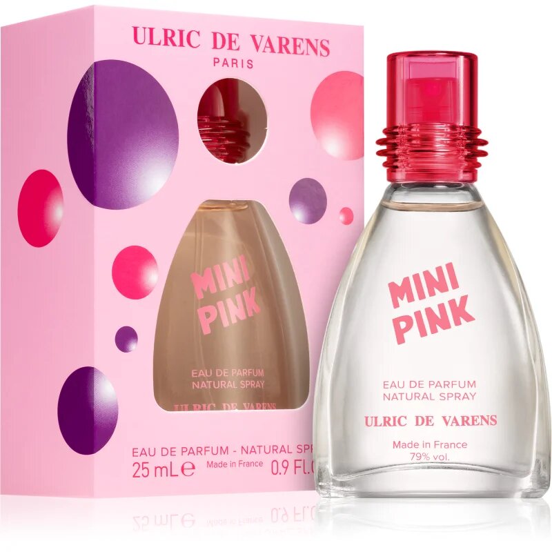 Ulric de Varens Mini Pink Eau de Parfum hölgyeknek 25 ml