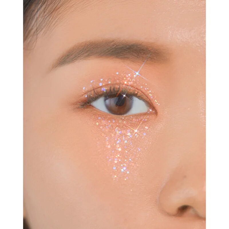 Unleashia Get Loose Glitter Gel csillámok arcra testre és hajra árnyalat N°4 Love Dreamer 4 g