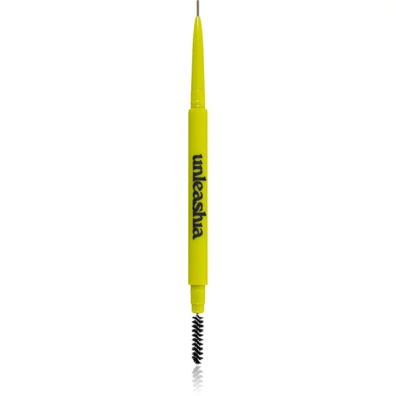 Unleashia Shaperm Defining Eyebrow Pencil szemöldök ceruza ecsettel árnyalat No.1 Oatmeal Brown 0.03 g
