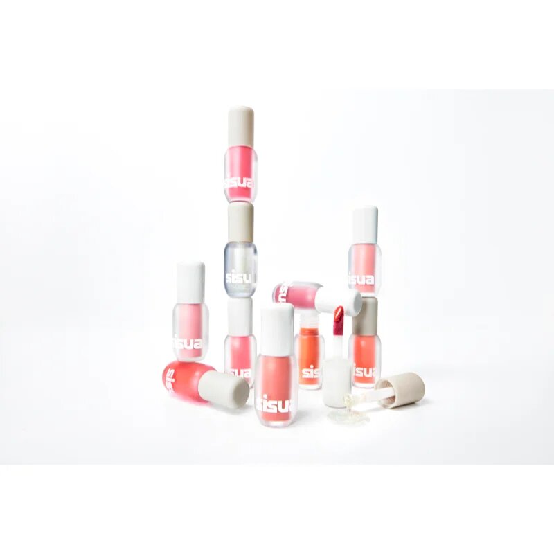 Unleashia Sisua Berry Shot Lip Tint hidratáló ajakfény árnyalat No.2 Peachy Peach 3.8 g