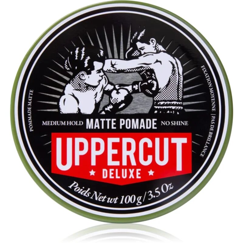 Uppercut Deluxe Matt Pomade formázó paszta hajra uraknak 100 g