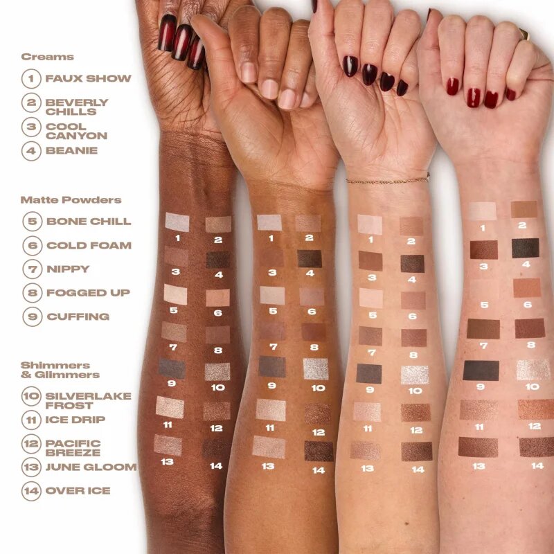 Urban Decay Naked Shaped szemhéjfesték paletta árnyalat Cool 160.6 g