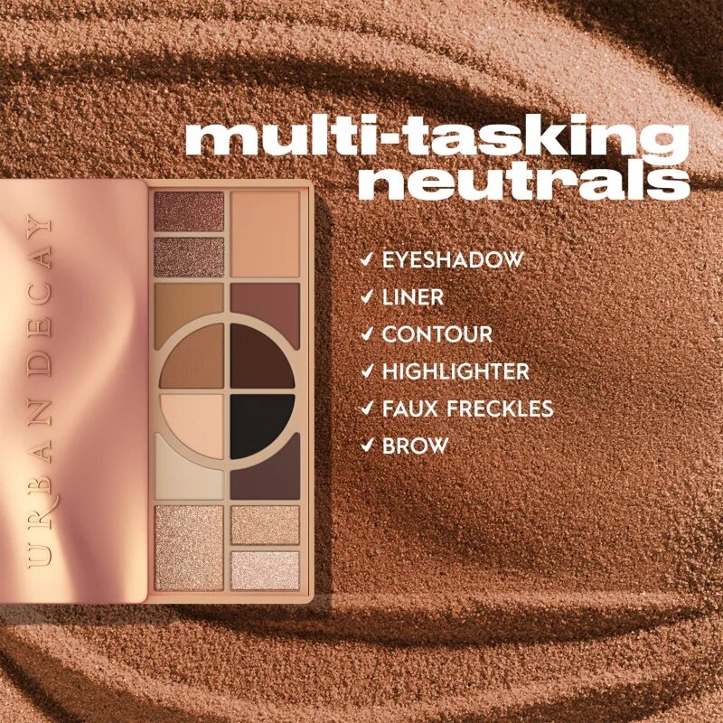 Urban Decay Naked Shaped szemhéjfesték paletta árnyalat Warm 160.6 g