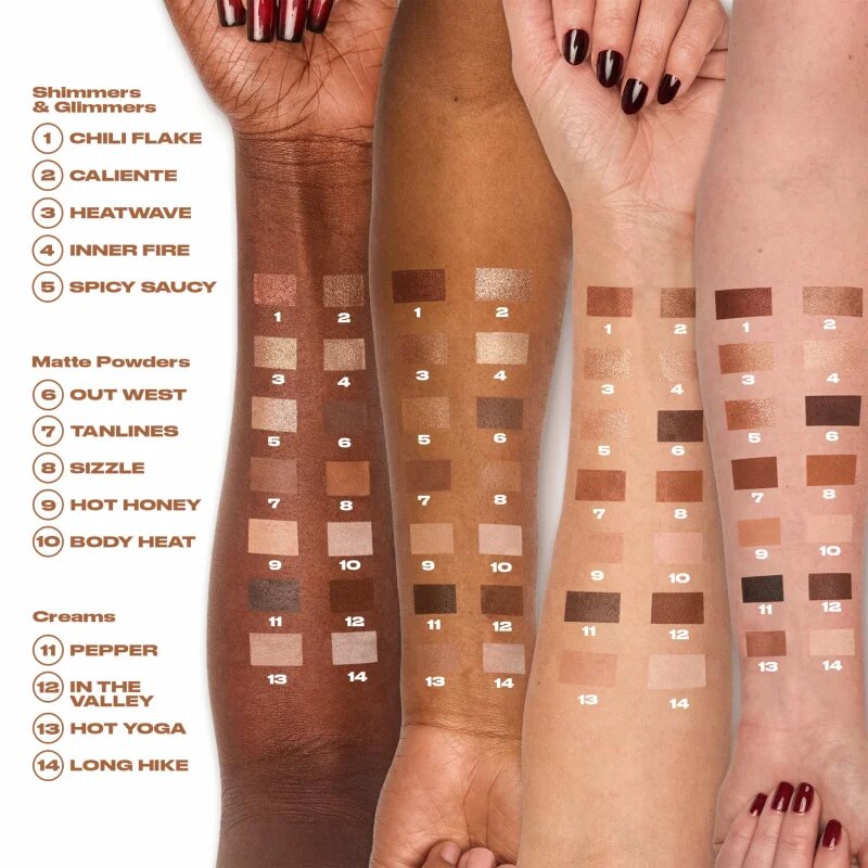Urban Decay Naked Shaped szemhéjfesték paletta árnyalat Warm 160.6 g