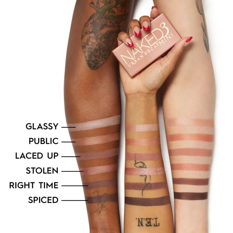 Urban Decay Naked3 Mini palette szemhéjfesték paletta 1 db