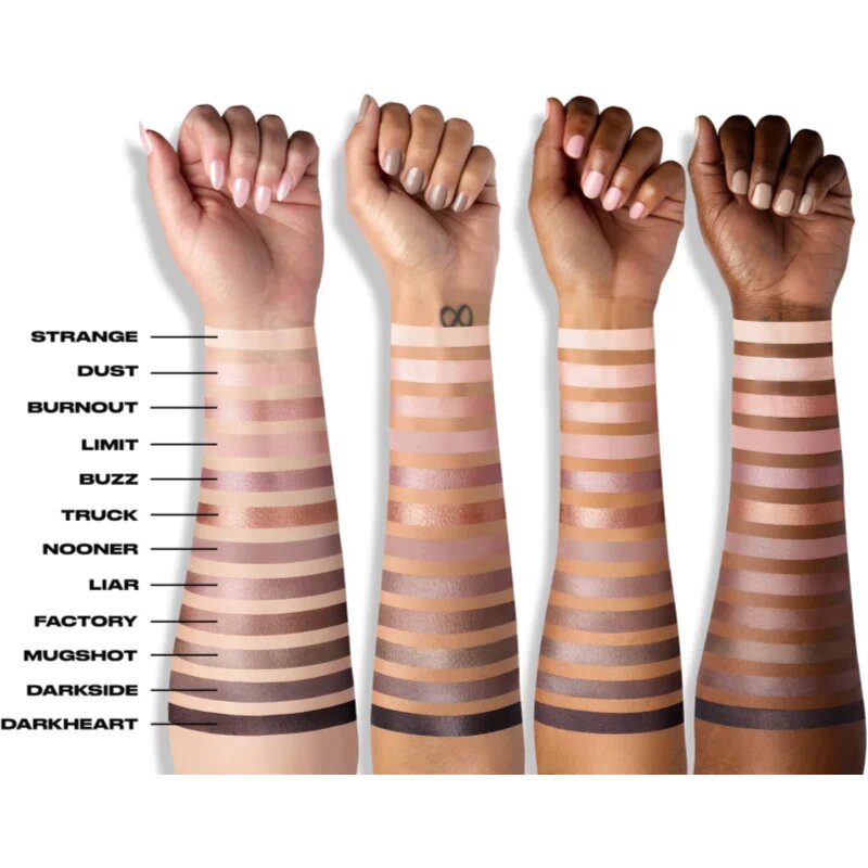 Urban Decay Naked3 szemhéjfesték paletta ecsettel 12x13 g