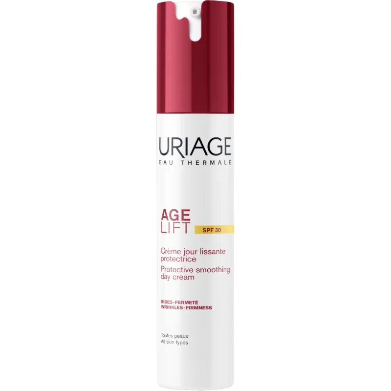 Uriage Age Lift Protective Smoothing Day Cream SPF30 ápoló nappali krém a ráncok és a sötét foltok ellen SPF 30 40 ml