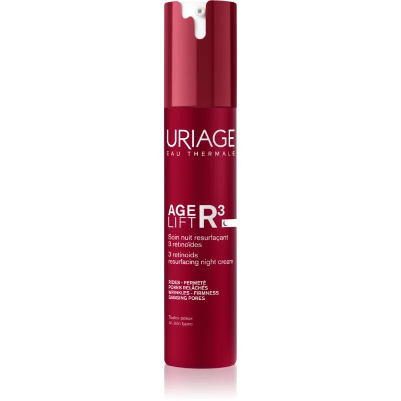 Uriage Age Lift R3 megújító éjszakai krém a feszes bőrért 40 ml
