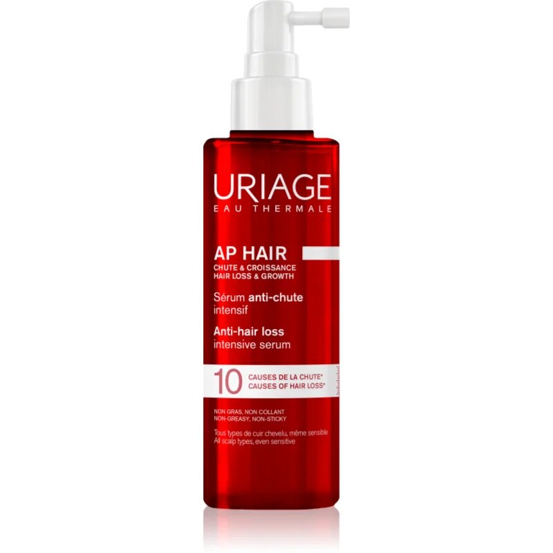 Uriage AP HAIR Anti-Hair Loss Intensive Serum intenzív szérum hajhullás ellen 100 ml