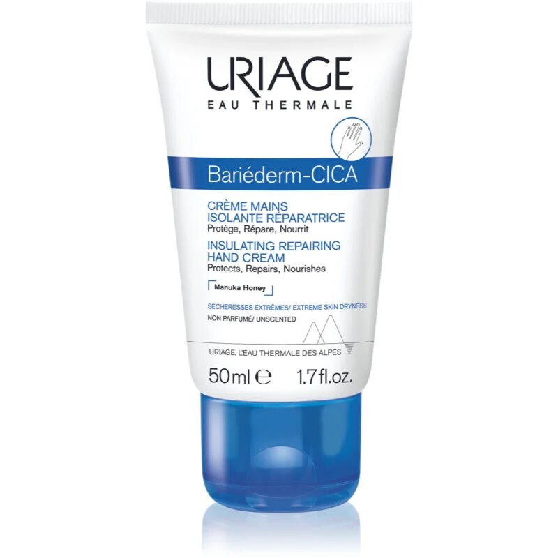 Uriage Bariéderm Cica Insulating Repairing Hand Cream védő és megújító kézkrém 50 ml