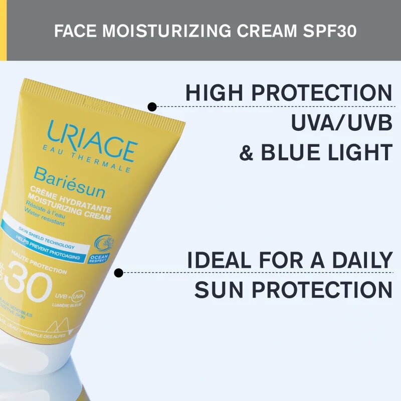 Uriage Bariésun Cream SPF 30 védő krém arcra és testre SPF 30 50 ml
