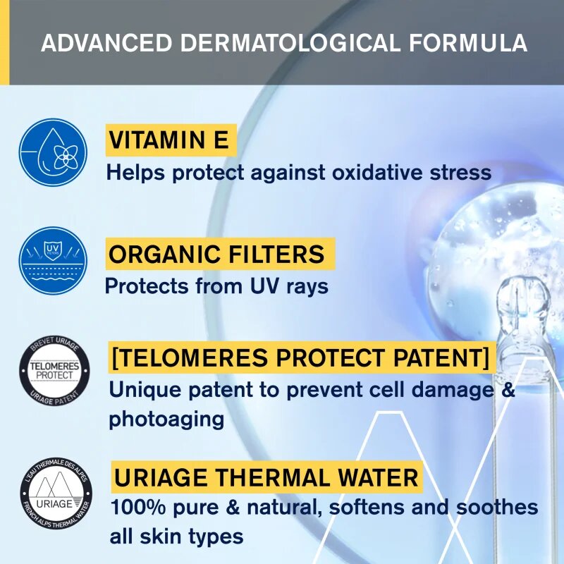 Uriage Bariésun Cream SPF 30 védő krém arcra és testre SPF 30 50 ml
