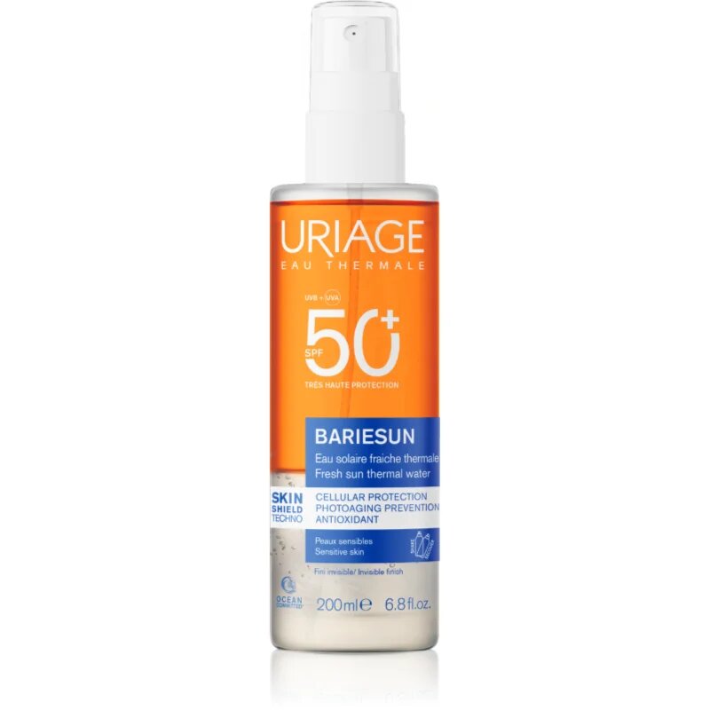 Uriage Bariésun Fresh Sun Water SPF50+ napvédő spray SPF 50+ 200 ml