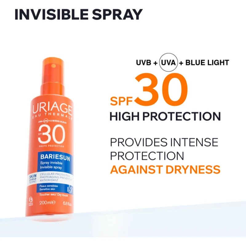 Uriage Bariésun Spray SPF 30 védő spray SPF 30 200 ml