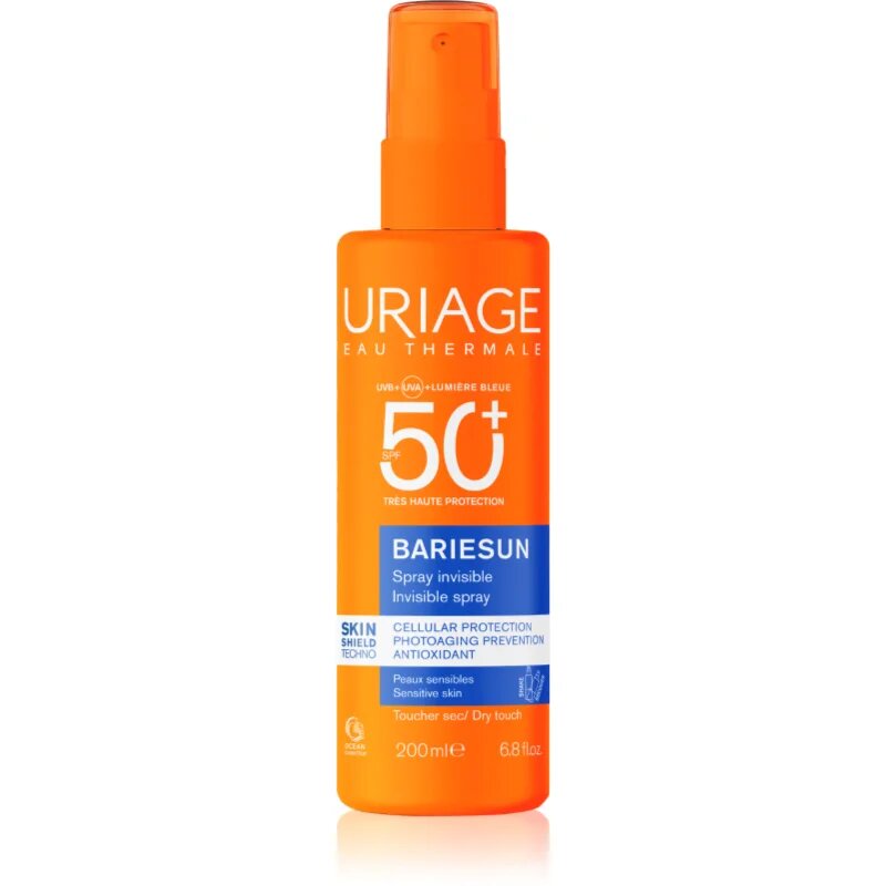 Uriage Bariésun Spray SPF 50+ védő spray arcra és testre SPF 50+ 200 ml