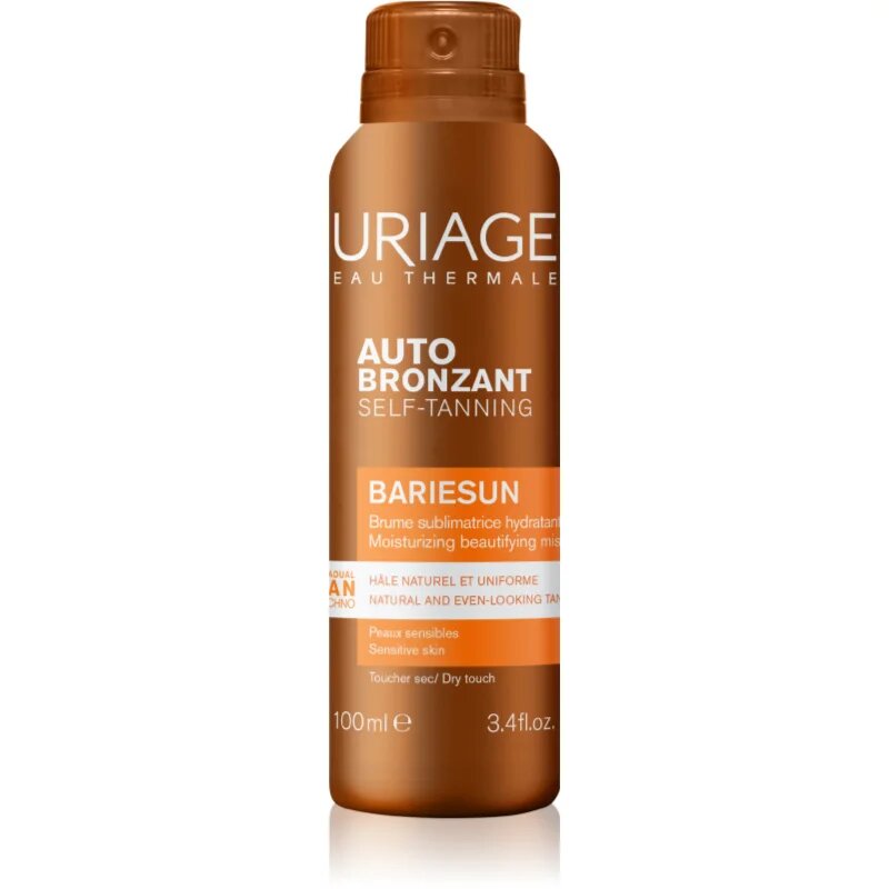 Uriage Bariésun Thermal Mist Self-Tanning spray testre testre és arcra 100 ml