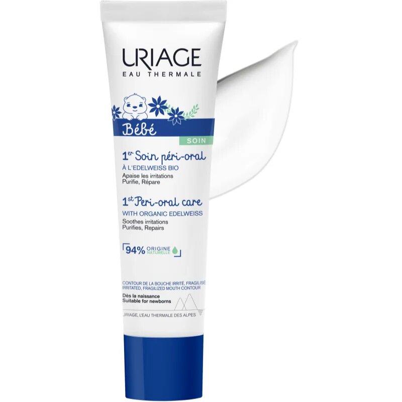 Uriage Bébé 1st Peri-Oral Care regeneráló krém irritált száj környékére 30 ml