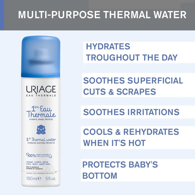 Uriage Bébé 1st Thermal Water termálvíz gyermekeknek 150 ml