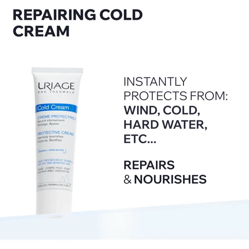 Uriage Cold Cream Protective Cream védőkrém cold cream 100 ml