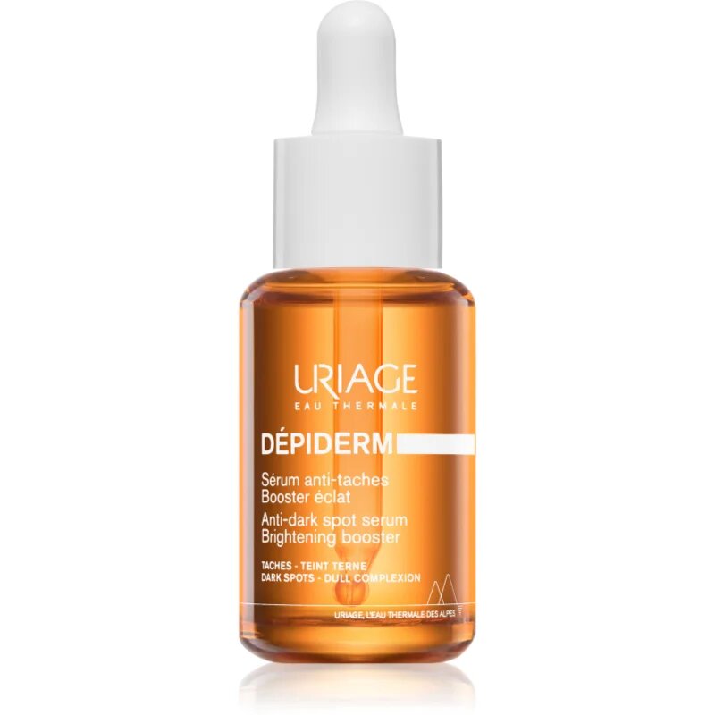 Uriage Dépiderm Anti-Dark Spot Brightening Booster Serum élénkítő korrekciós szérum a pigmentfoltok ellen az élénk bőrért 30 ml