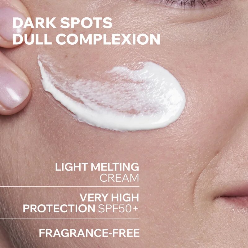 Uriage Dépiderm Anti-dark Spot Daytime Care védő nappali krém a pigmentfoltok csökkentésére SPF 50+ 30 ml