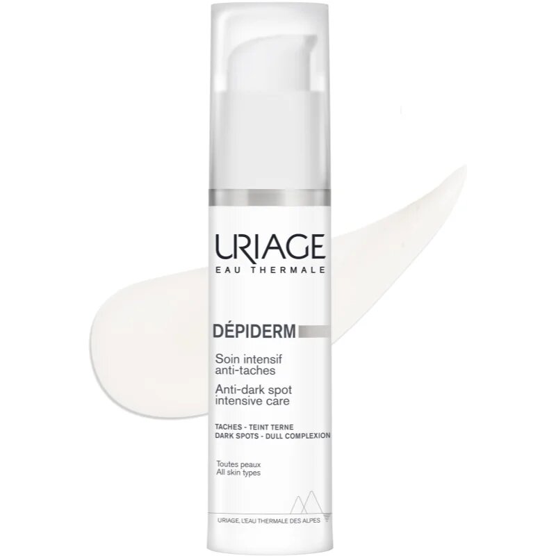 Uriage Dépiderm Anti-dark spot intensive care krém a pigmentfoltok ellen 30 ml