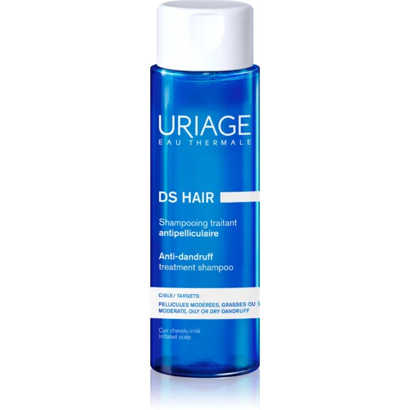 Uriage DS HAIR Anti-Dandruff Treatment Shampoo korpásodás elleni sampon az irritált fejbőrre 200 ml