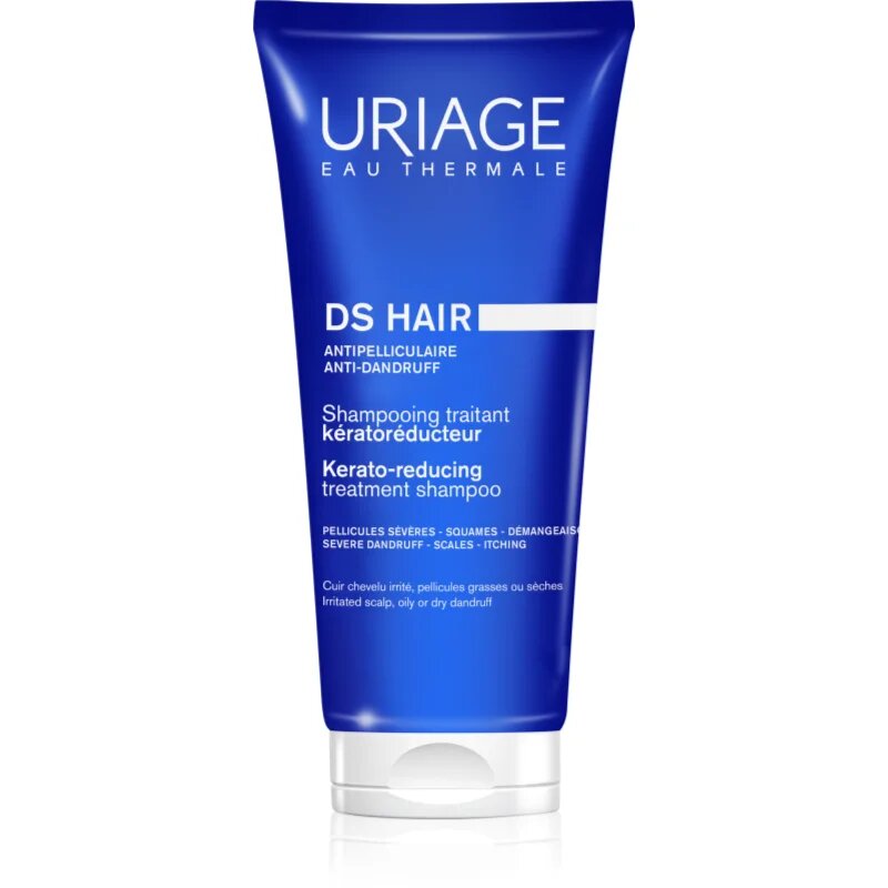 Uriage DS HAIR Kerato-Reducing Treatment Shampoo kerato-redukáló sampon érzékeny irritált bőrre 150 ml