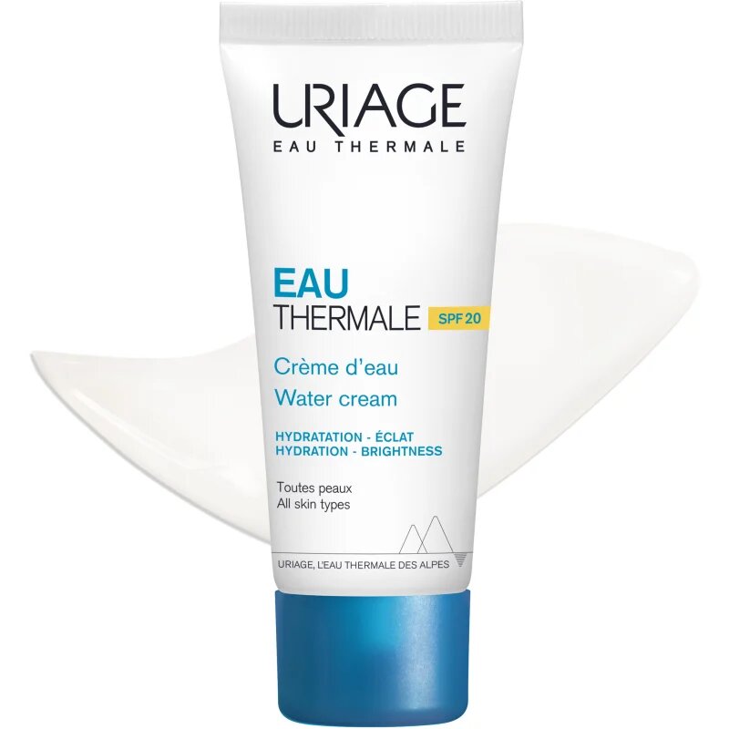 Uriage Eau Thermale Water Cream SPF 20 könnyű hidratáló krém SPF 20 40 ml