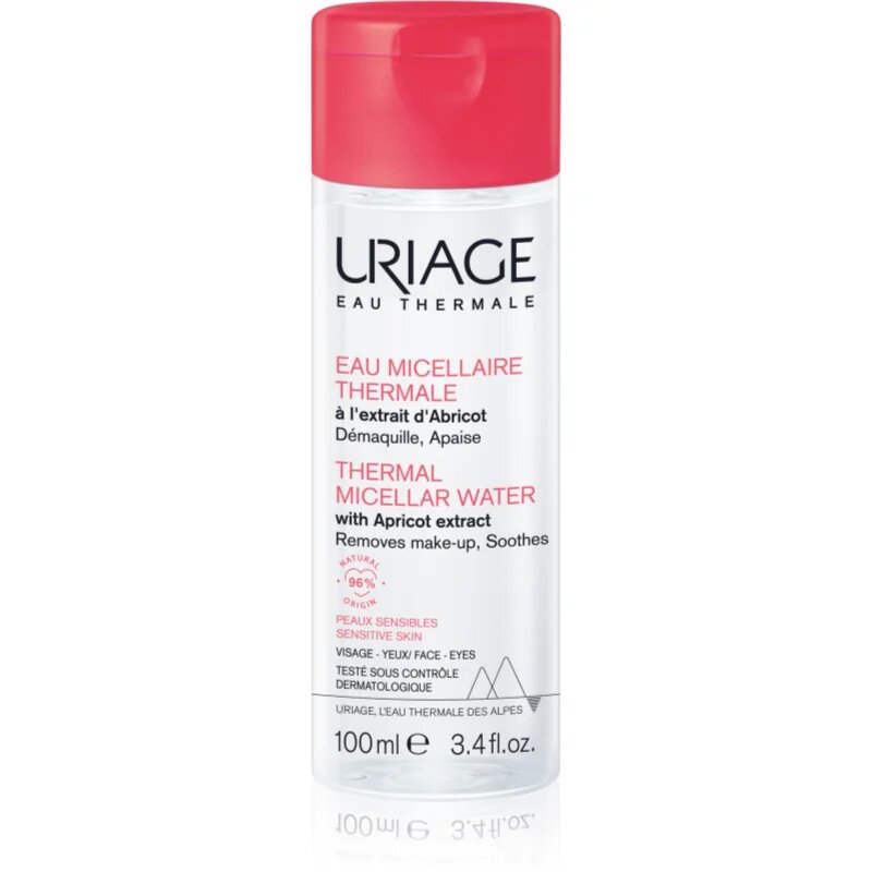 Uriage Hygiène Thermal Micellar Water - Sensitive Skin micellás víz normál és száraz érzékeny bőrre az érzékeny arcbőrre 100 ml