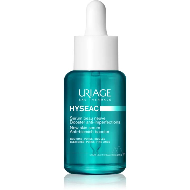 Uriage Hyseac New Skin Serum Anti-Blemish Booster szérum zsíros és problémás arcbőrre 30 ml