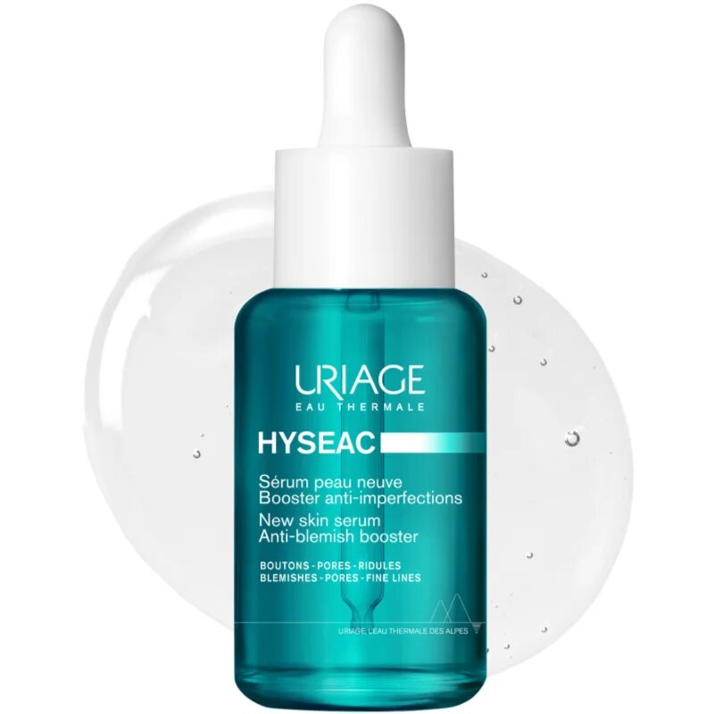 Uriage Hyseac New Skin Serum Anti-Blemish Booster szérum zsíros és problémás arcbőrre 30 ml