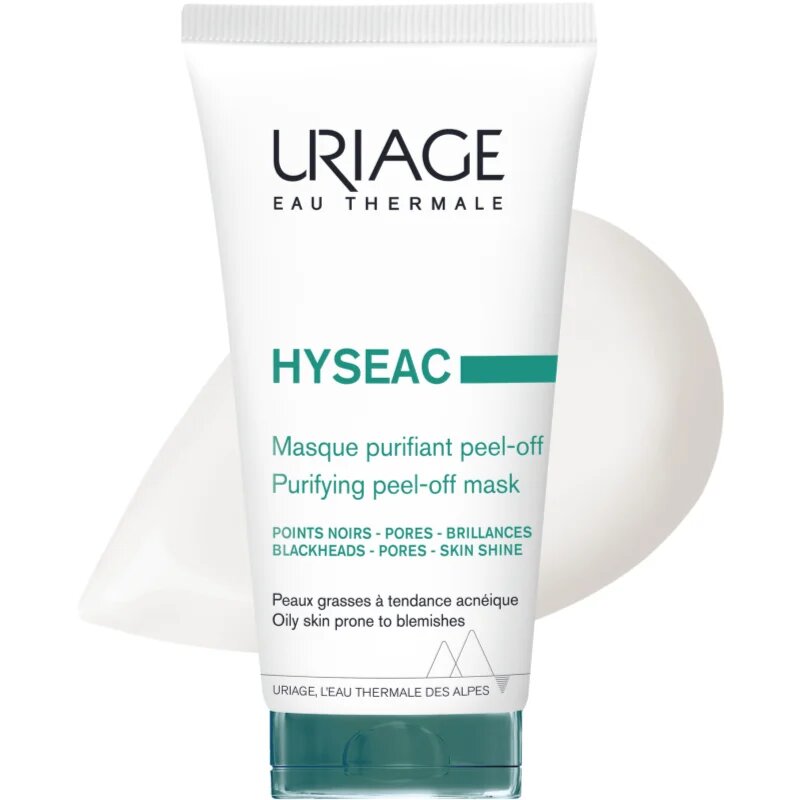 Uriage Hyseac Purifying Peel-Off Mask lehúzható tisztító maszk a problémás arcbőrre 50 ml