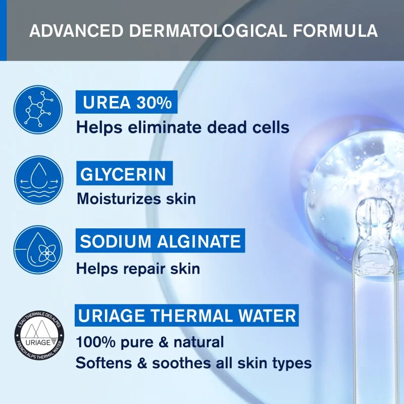 Uriage Kératosane 30 Cream-Gel hidratáló géles krém 40 ml