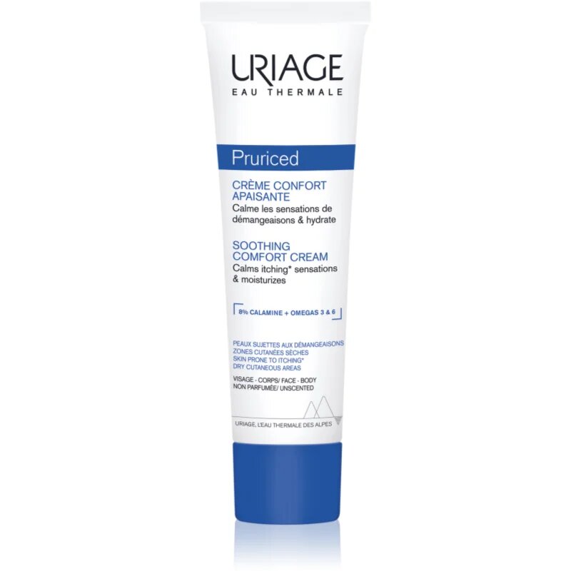 Uriage Pruriced Soothing Cream nyugtató krém 100 ml