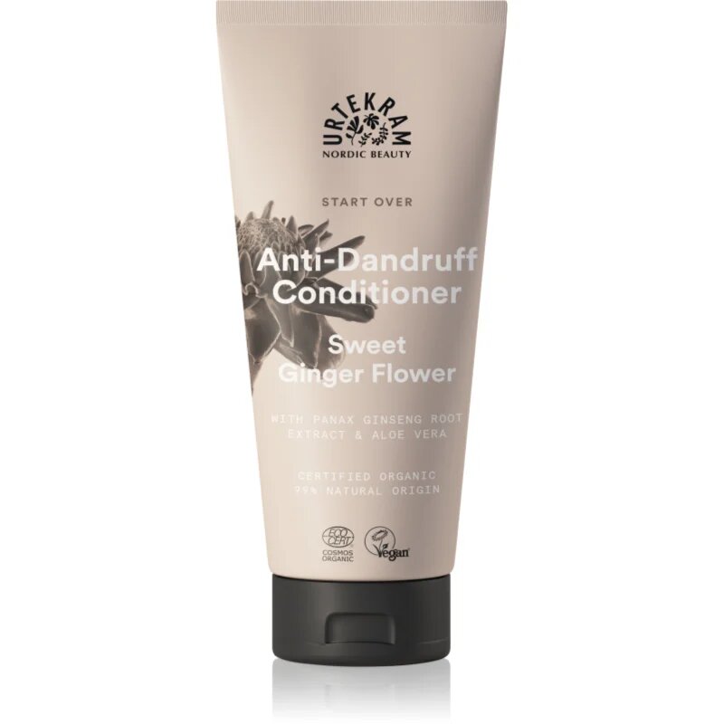 Urtekram Sweet Ginger Flower gyengéden ápoló kondícionáló aloe és gyömbér kivonattal 180 ml