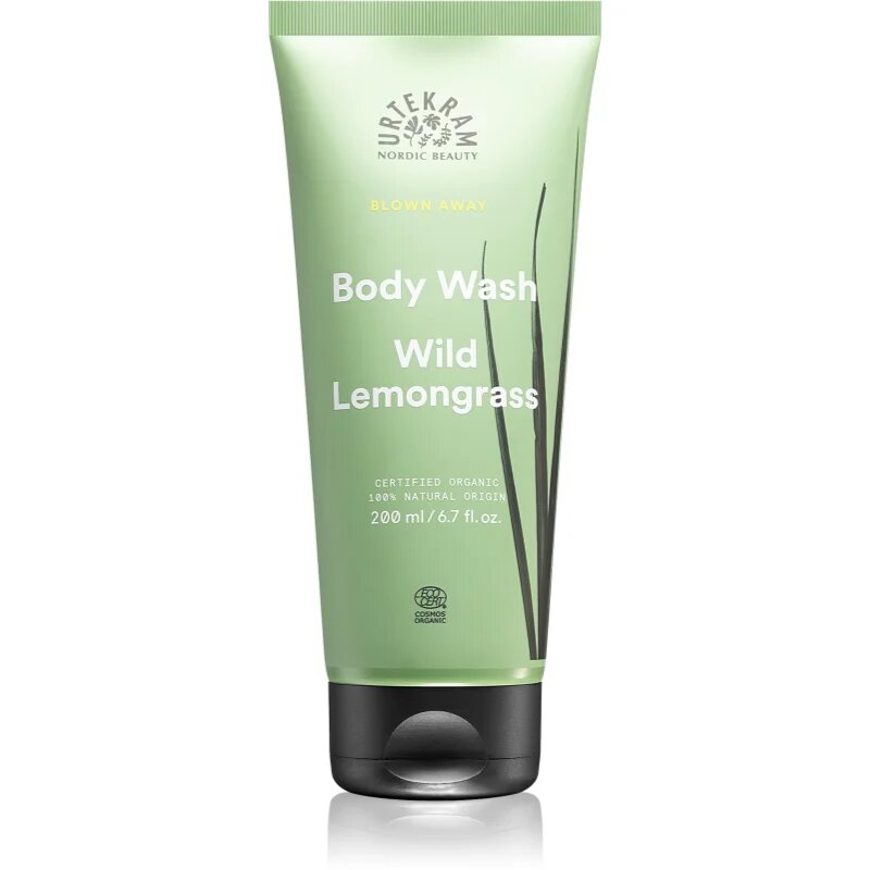 Urtekram Wild Lemongrass tusfürdő gél 200 ml