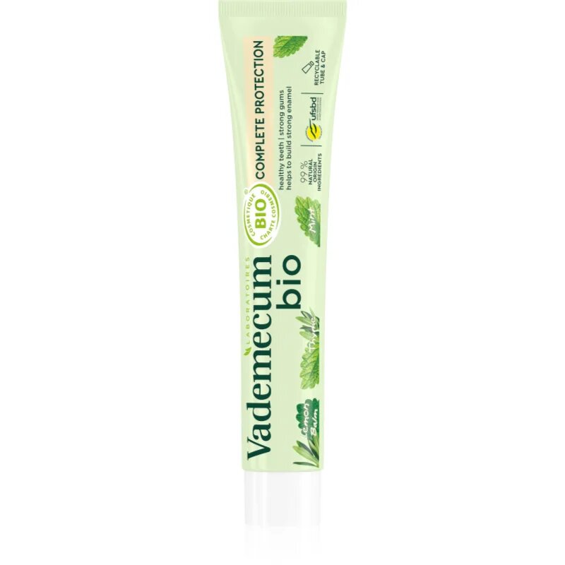 Vademecum BIO Complete Protection fogkrém gyógynövényekkel a teljeskörű fogápoláshoz 75 ml