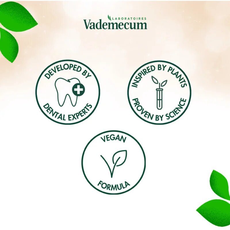 Vademecum BIO Junior fogkrém gyermekeknek fluoriddal 6 éves kortól Minty Mango 50 ml