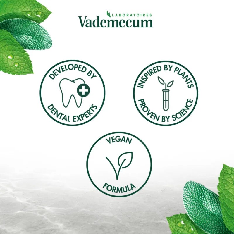 Vademecum Expert White & Strong fehérítő fogkrém fogzománc erősítésére 75 ml