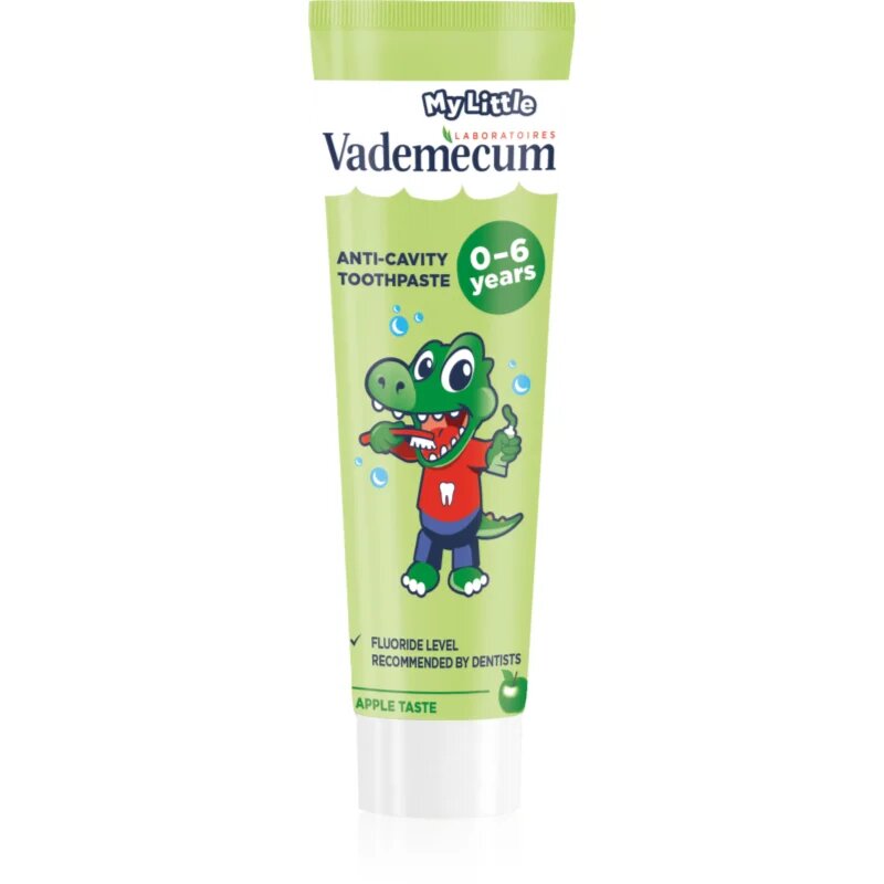 Vademecum My Little Apple fogkrém gyermekeknek fluoriddal alma 50 ml