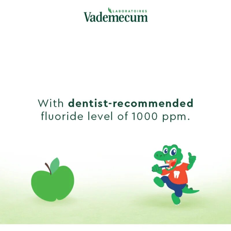 Vademecum My Little Apple fogkrém gyermekeknek fluoriddal alma 50 ml