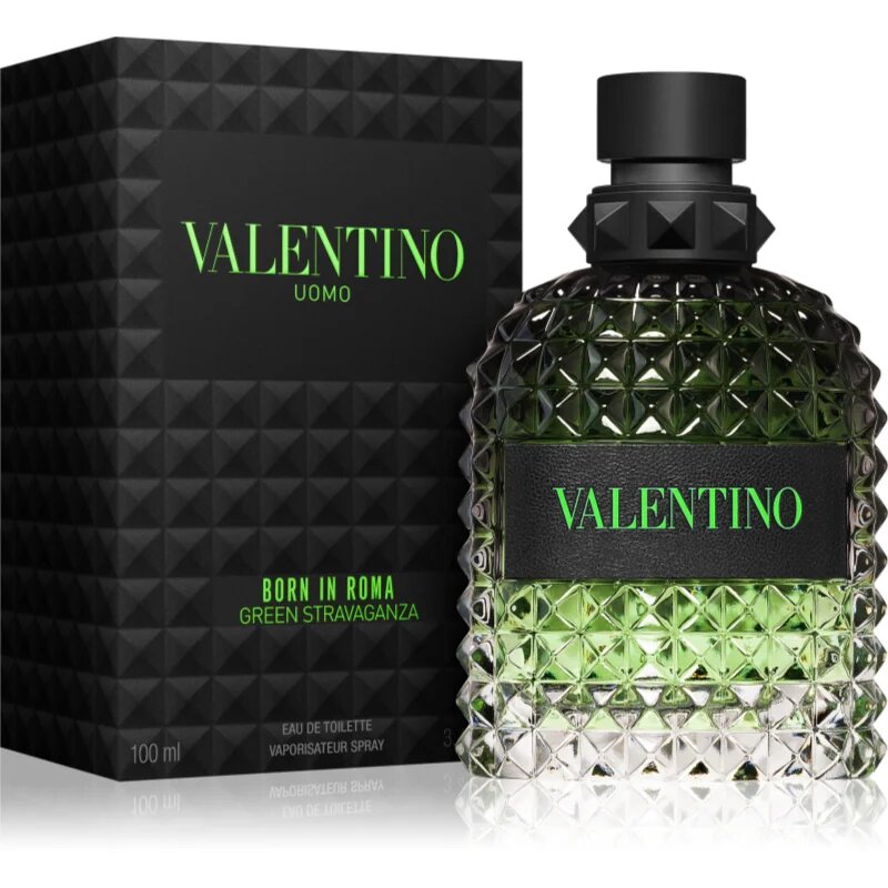 Valentino Born in Roma Green Stravaganza Uomo Eau de Toilette uraknak 100 ml