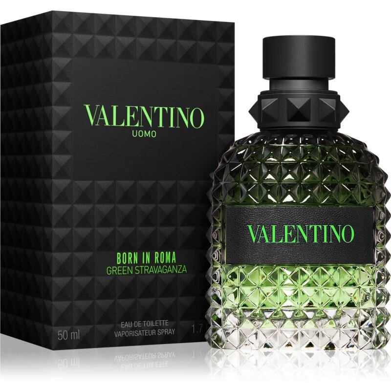 Valentino Born in Roma Green Stravaganza Uomo Eau de Toilette uraknak 50 ml