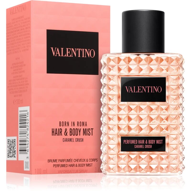 Valentino Born In Roma Hair & Body Mist Caramel Crush permet haj és test hölgyeknek 100 ml