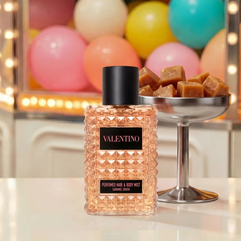 Valentino Born In Roma Hair & Body Mist Caramel Crush permet haj és test hölgyeknek 100 ml