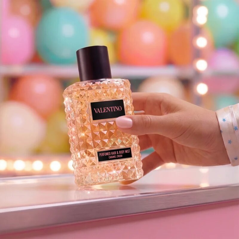 Valentino Born In Roma Hair & Body Mist Caramel Crush permet haj és test hölgyeknek 100 ml