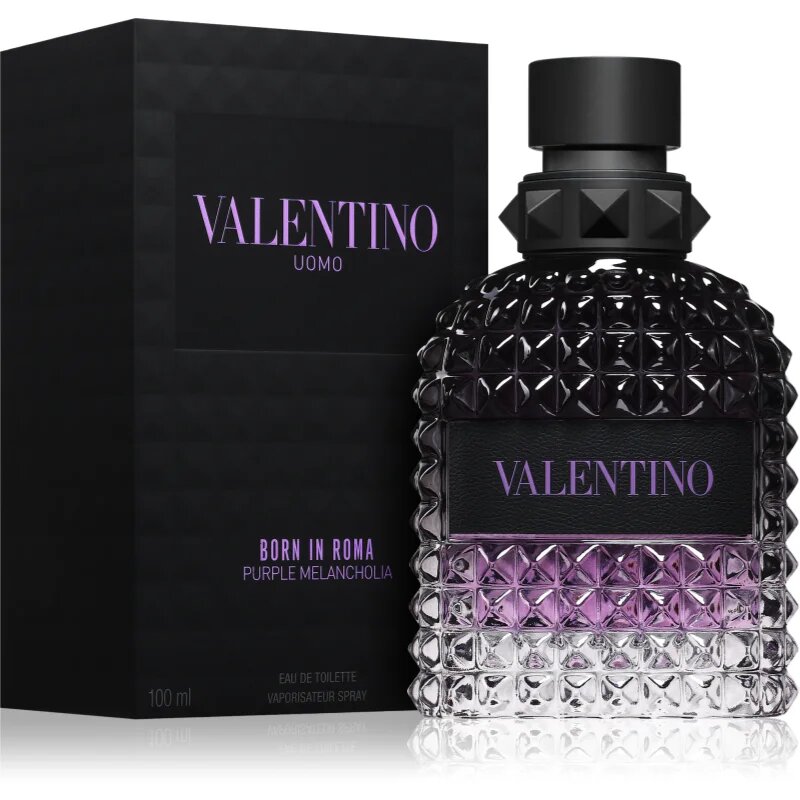 Valentino Born In Roma Purple Melancholia Uomo Eau de Toilette uraknak 100 ml