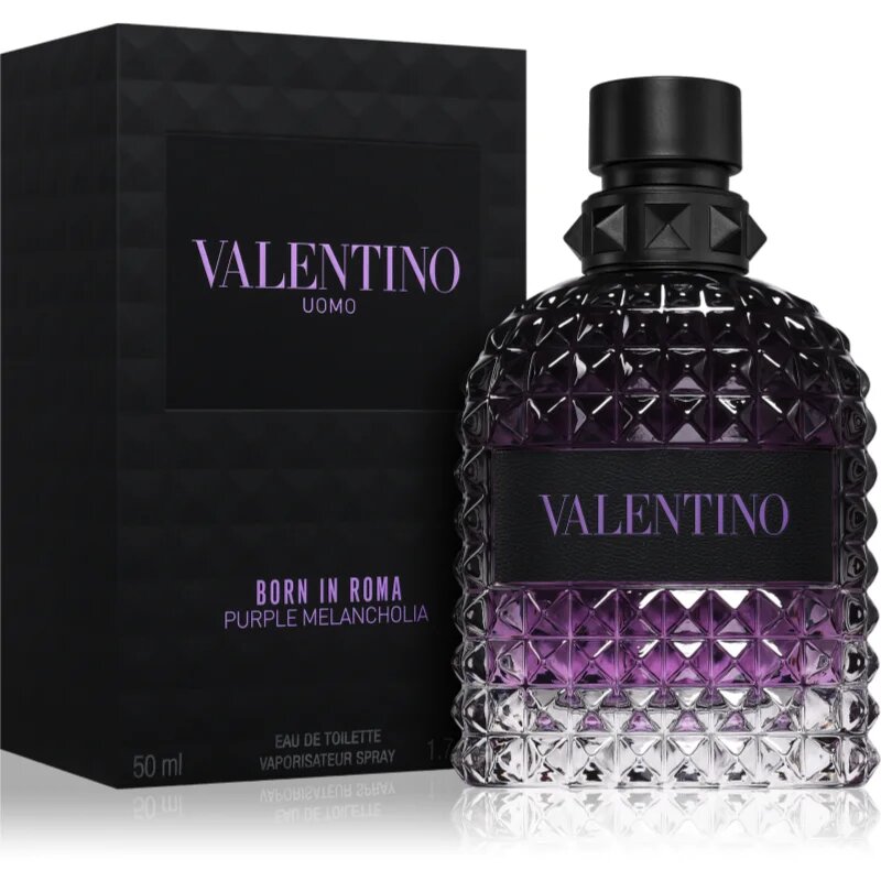 Valentino Born In Roma Purple Melancholia Uomo Eau de Toilette uraknak 50 ml